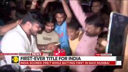 India beat South Africa to lift maiden ICC Women's ODI title News Clip