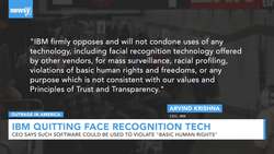 IBM Will No Longer Make Or Offer Facial Recognition Software News Clip