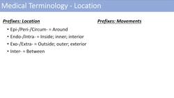 Medical Terminology - The Basics - Lesson 1 Instructional Video