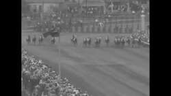 Racehorse "Burgoo King" wins 1932 Kentucky Derby horse race News Clip