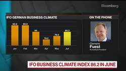 Germany’s ‘Extreme Pessimism’ Has Gone Away, Ifo’s Fuest Says News Clip