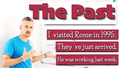 Lesson on the PAST TENSES (Past Simple, Past Continuous, Past Perfect, Present Perfect) Instructional Video
