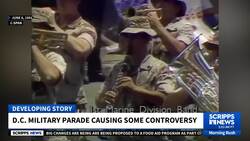 Military parade causing some controversy News Clip