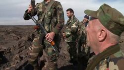 Syrian forces inspect region recently freed from IS Instructional Video
