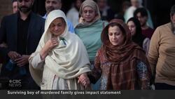 Boy whose family was killed in Islamophobic attack speaks for 1st time News Clip