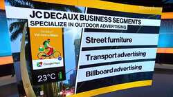 JCDecaux CEO: Want 'Maximum' M&A Firepower News Clip