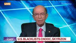 U.S. Commerce Sec. Ross on Cnooc, Skyrizon, China News Clip