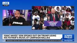 Isaac Hayes' son tells Scripps News he doesn't want Trump tied to dad's legacy News Clip