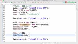 Java Programming for Complete Beginners - Java 16 - Step 08 - Need for Controlling the Execution of Threads Instructional Video