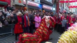 UK: The Prince of Wales and Duchess of Cornwall have visited Chinatown to mark the Lunar New Year. News Clip