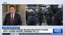 White House stands behind decision to send troops to Los Angeles News Clip