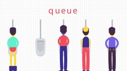 Learn how to spell 'queue' Instructional Video