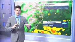 STORM WATCH: Windy and colder temps today in New Jersey; tracking Saturday rain News Clip
