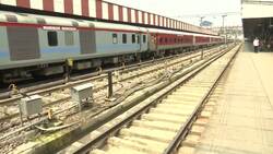 Vande Bharat Express Train trial being carried out on Lucknow-Gorakhpur Route News Clip