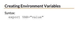 Linux Administration Bootcamp: Go from Beginner to Advanced - Environment Variables Instructional Video
