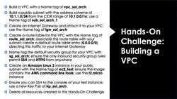 AWS Certified Solutions Architect Associate (SAA-C02) Exam Prep Course - Hands-On Challenge: Building a VPC Instructional Video