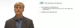 Major Employment Discrimination Laws Instructional Video