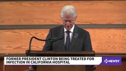 Bill Clinton In Hospital For Non-COVID-Related Infection News Clip
