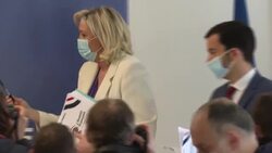 CLEAN : New right-wing party calls for unity behind Le Pen as French elections near News Clip