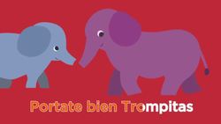 El Elefante Trompita | Canciones Infantiles | Canciones para Niños | The Kiboomers Instructional Video