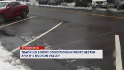 Tracking snowy road conditions in Pleasantville News Clip