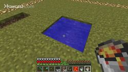 Minecraft Tutorial: How to Make a Bucket in Minecraft Instructional Video