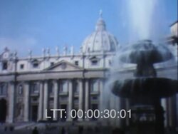 Rome 1950s Stock Footage