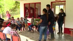 CLEAN : Colombia: children learn about anti personnel mines to avoid accidents News Clip