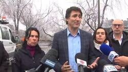 'It's important for people to stay safe': Trudeau on ice storm in Quebec News Clip
