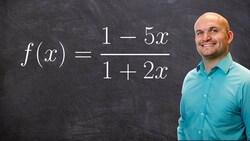 Finding and graphing the vertical and horizontal asymptotes Instructional Video