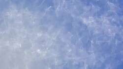 Motion blue smoke abstract background Stock Footage