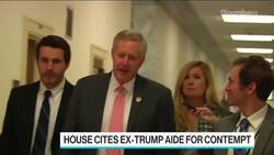 House Cites Ex-Trump Aide Meadows for Criminal Contempt News Clip