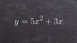 Solving a quadratic using by factoring out a GCF Instructional Video