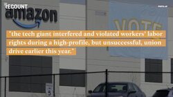 Amazon Ordered to Hold Another Union Election at Alabama Facility News Clip