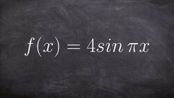 Graphing the Sine Function Instructional Video