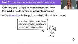 How does the media hold those in power to account? Instructional Video