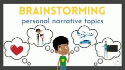 Writing a Personal Narrative - Episode 1: Brainstorming a Story for Kids Instructional Video