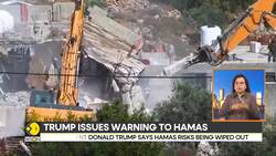 Gaza Peace plan: Trump says Hamas risks wiped out, 'will kill them if they don't stop killing' News Clip
