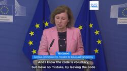 Twitter has chosen 'confrontation' with Brussels over disinformation code of conduct News Clip