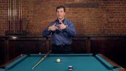 How to Stop the Cue Ball for Pool Trick Shots Instructional Video
