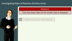 Investigating the Effect of Surface Area on the Rate of Reaction Instructional Video