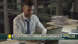 US government shutdown: White House & Congress stays open despite shutdown News Clip