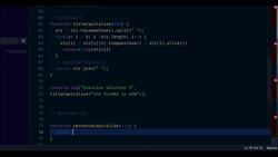 JavaScript Mastery from Zero to Hero - Prepare for Coding Interviews - Solution part II - Automate a Company Website with Correct Formatting Instructional Video