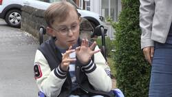 Sheffield youngster follows in Captain Tom's footsteps News Clip