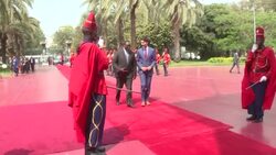 CLEAN : Macky Sall welcomes Justin Trudeau in Senegalese capital Dakar News Clip