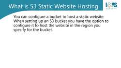 AWS Certified Cloud Practitioner (CLF-C01)- Amazon S3 Static Website Hosting Instructional Video