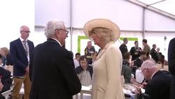 Britain's Prince Charles, Prince of Wales and Camilla, Duchess of Cornwall meet veterans News Clip