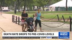 COVID-19 no longer a top 10 killer as US death rate returns to normal News Clip