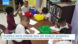 Puerto Rico Has Reopened 20% Of Public Schools After Earthquakes News Clip
