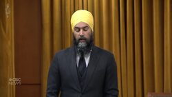 Singh questions Trudeau's resolve on delivering vaccines to Canadians News Clip